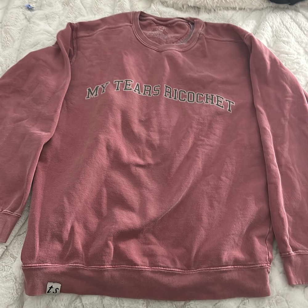RARE Taylor swift “My Tears Ricochet” crewneck